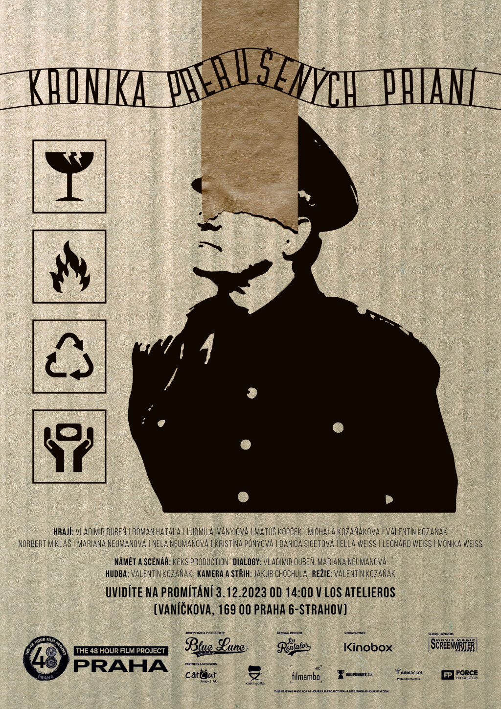 Filmposter for Kronika prerušených prianí